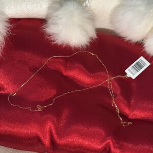 Corrente veneziana 45cm em Ouro 18