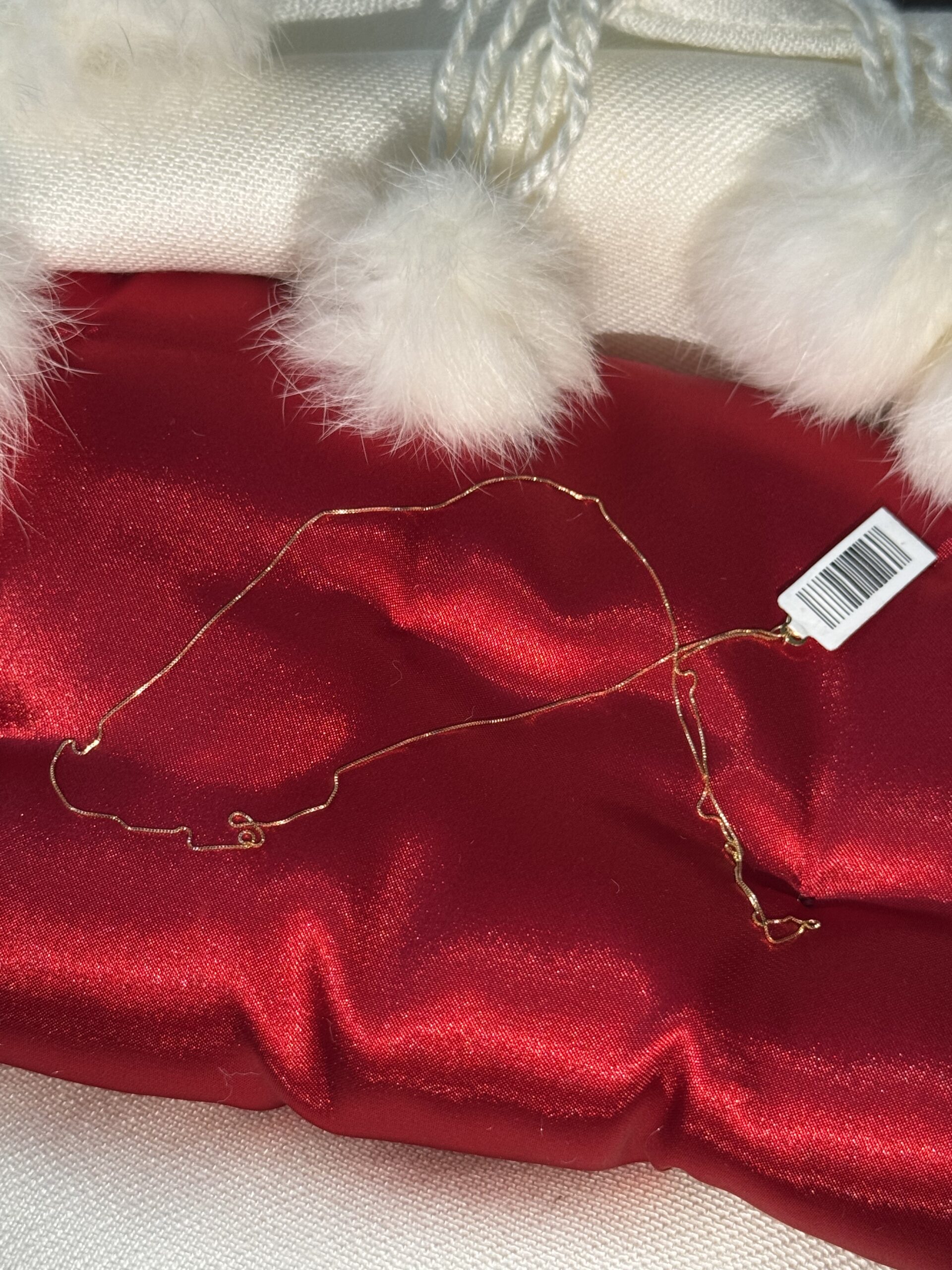 Corrente veneziana 45cm em Ouro 18