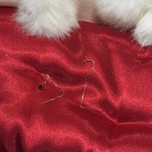 Brinco Estrela com Corrente Ouro 18